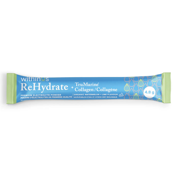 ReHydrate + TruMarine® Collagen WATERMELON LIME Echantillon